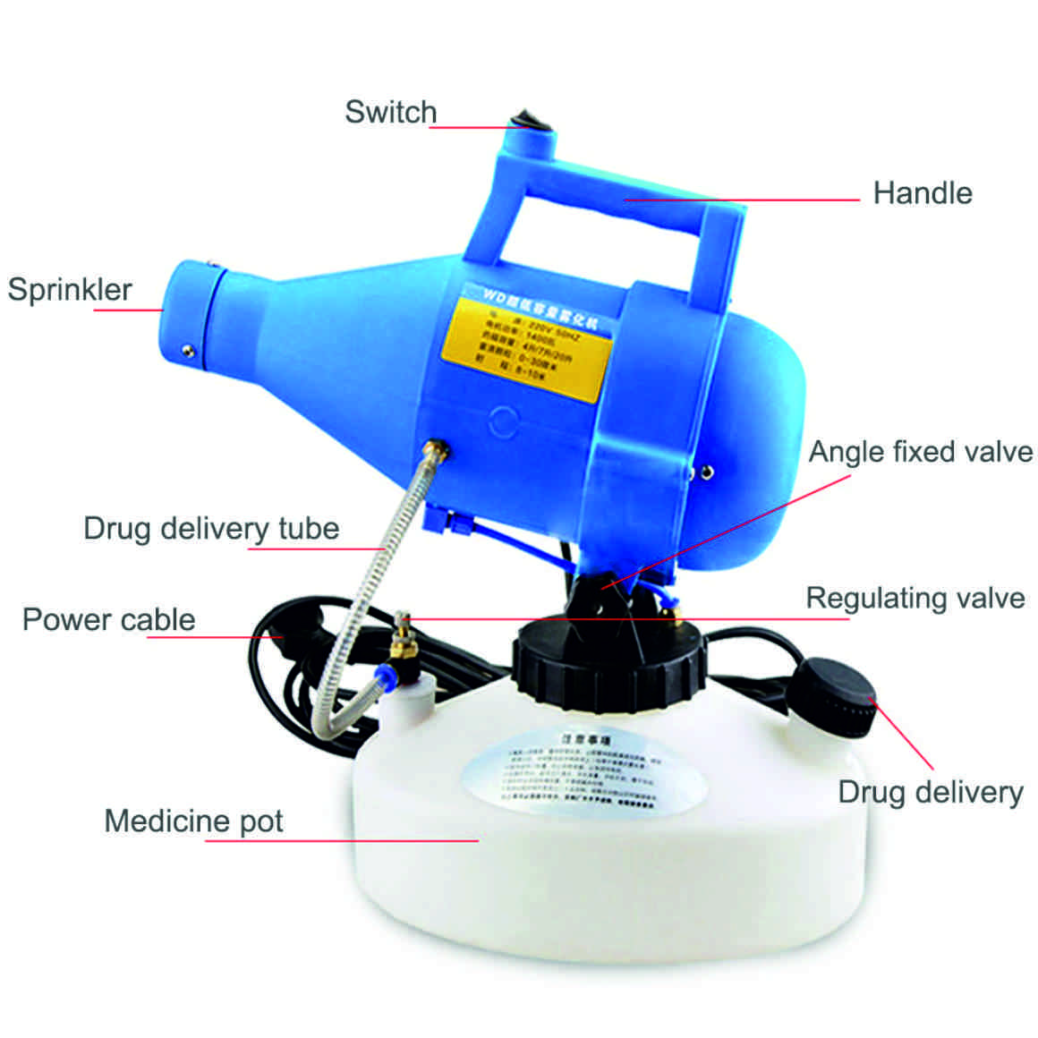 MMMY-C01 Sótthreinsiúðari 4,5L - 25% afsláttur - Image 4