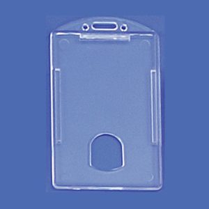 MMF 1580 Kortahulstur lóðrétt glært harðplast