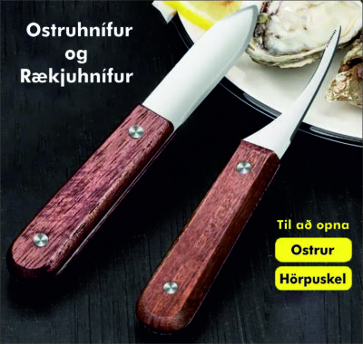 MMRS -  Rækju- og Oyster skelhnífur