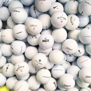 Golfboltar 50 stk blandað í pakka