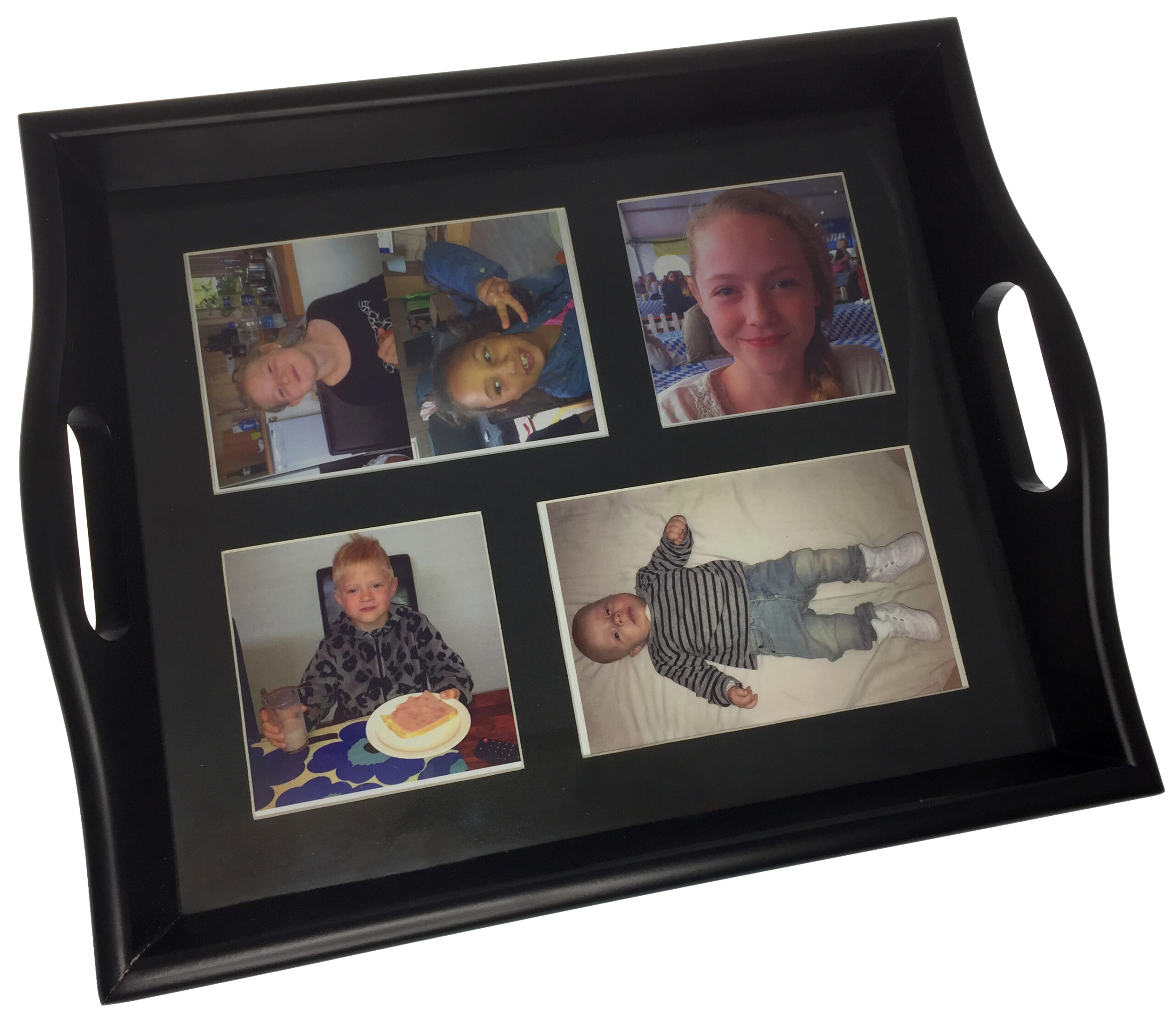 Morgunverðarbakki með þínum myndum - 33,33% afsláttur