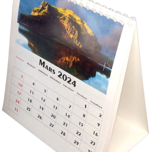 Borðdagatal - sendingarkostnaður er innifalinn í verðinu.