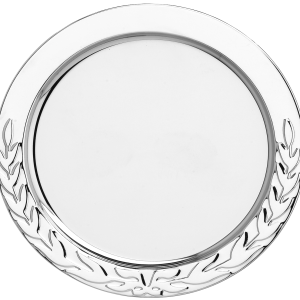 D201 Silfurlitaður diskur