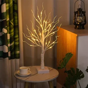 MM24112 Birkitré með ljósum 65cm hátt