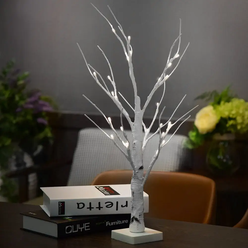 MM24112 Birkitré með ljósum 65cm hátt - Image 6