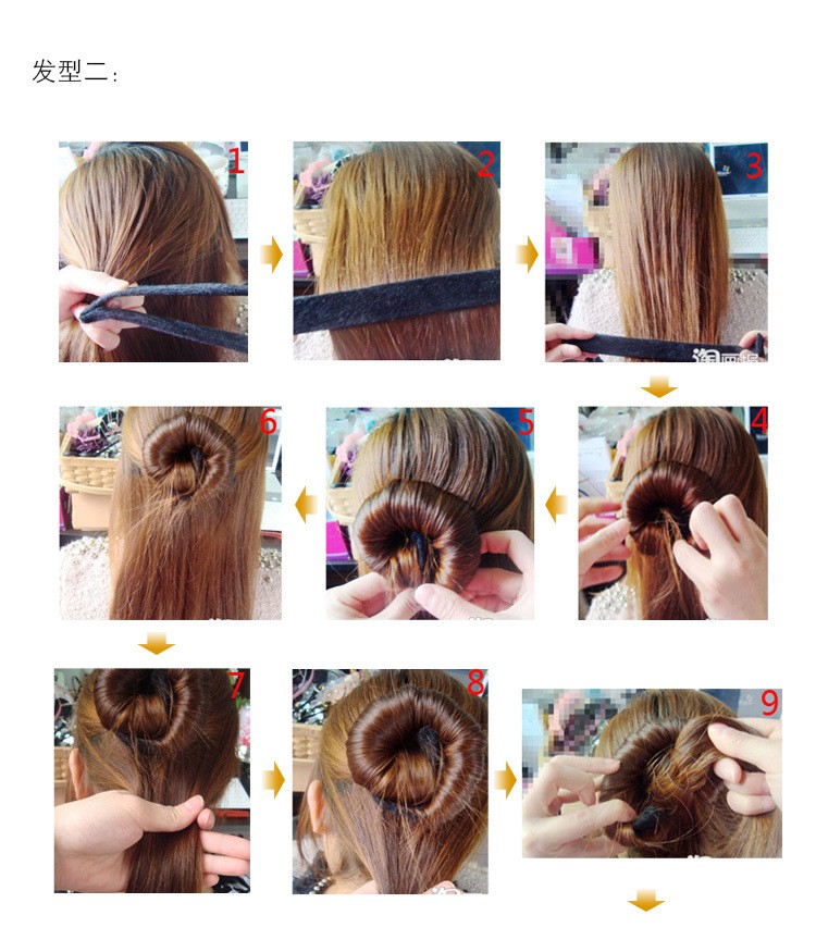 Hárskraut snúður 2 stk. í pakka MM20181130 50% afsláttur - Image 3