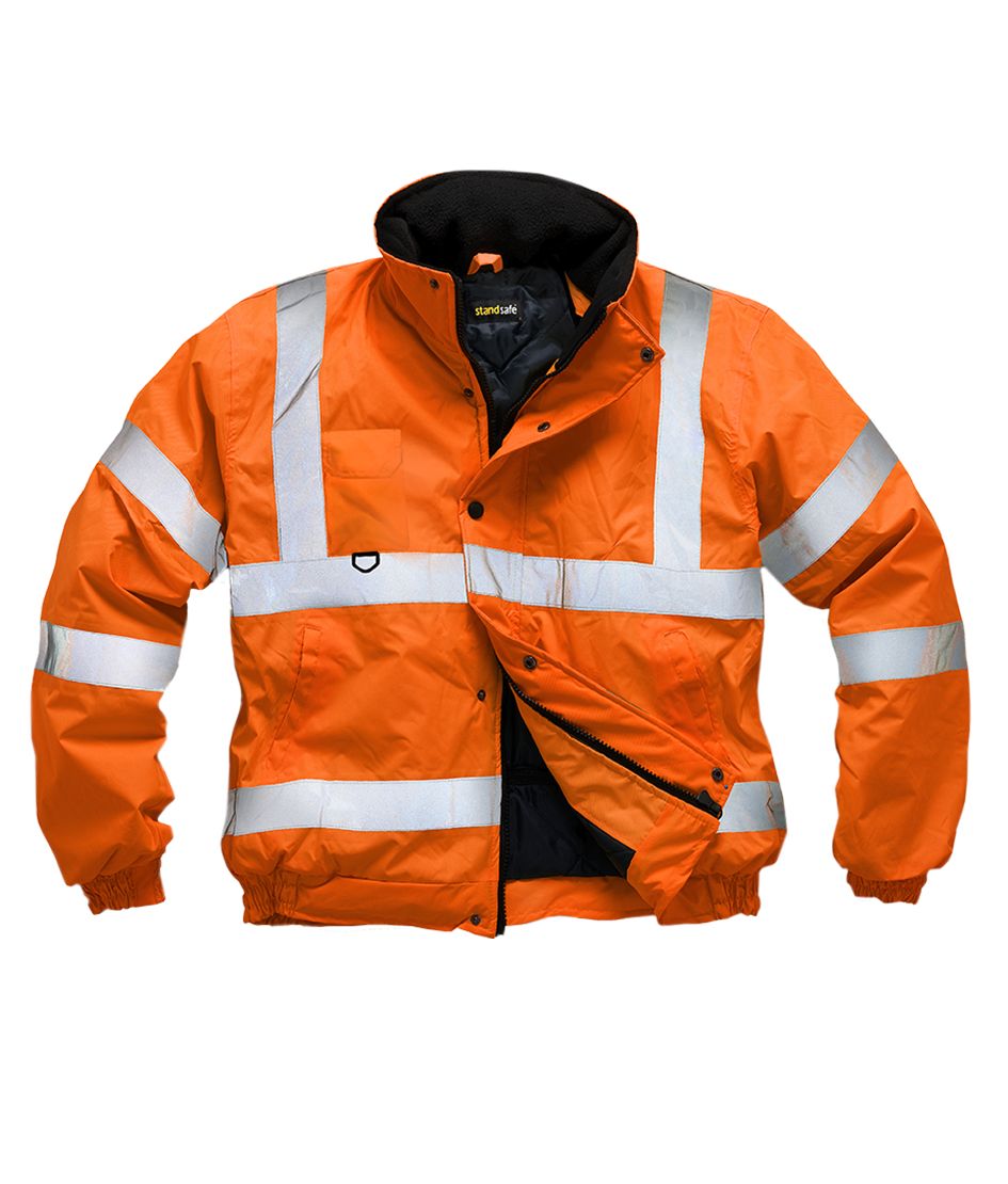 MMHV002Y3XL Kuldajakki, neon með endurskini - Image 2