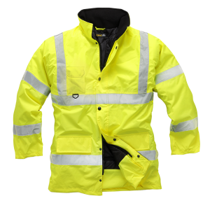 MMHV003 Parka kuldaúlpa, neon með endurskini