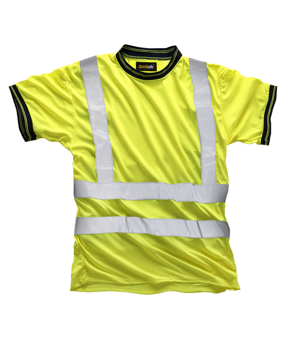 MMHV007 T-bolur, neon með endurskini