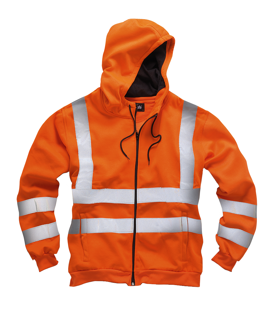 MMHV00803XL Hettupeysa, neon með endurkini