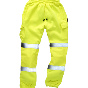 MMHV021 Jogging buxur m. endurskini gular og orange