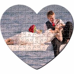 Hjartalaga púsl (65 bitar)