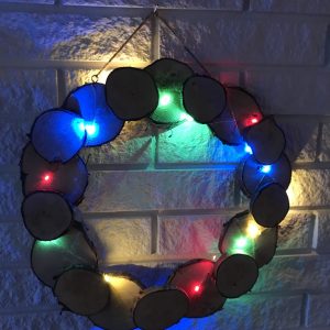 Hurðakrans - Ljósasería 38% afsláttur