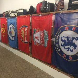 Erlendir fótboltafánar