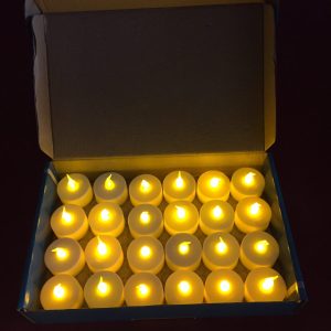 Sprittkerti, rafhlöðukerti 24 stk. í pakka MMPM-112