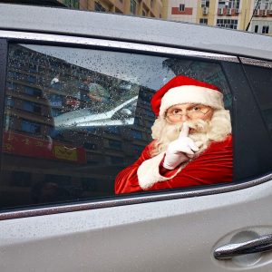 Jólasveinn í bílinn.