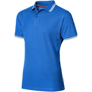 MM0938 Deuce men's polo with tipping and short sleeves