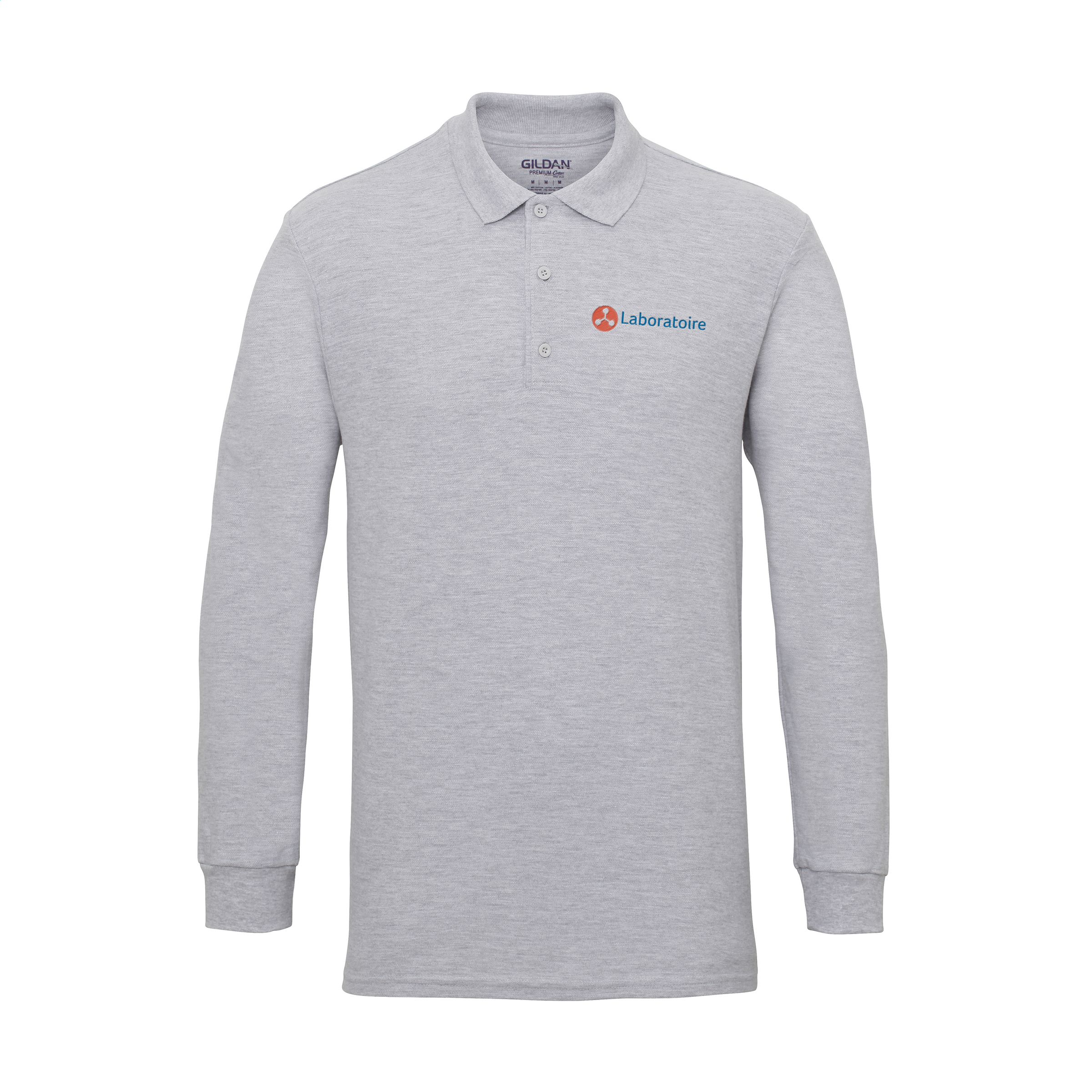 MM5105 Gildan Premium Longsleeve Polo men's polo shirt - Image 3