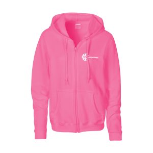 MM7015  Gildan Heavyblend Hooded Full-Zip Sweater kvenmannsjakki