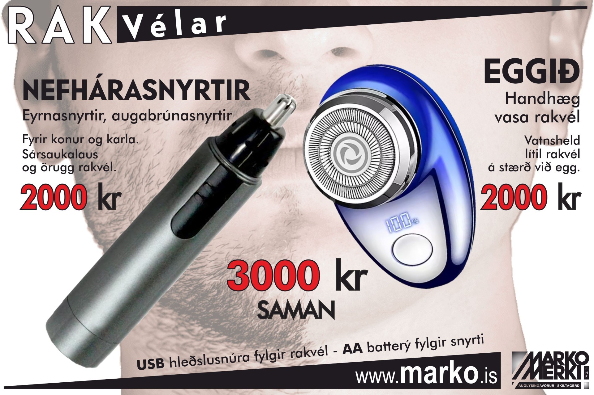 FH061-2 - MSX Rakvél - Nefhárarasnyrtir