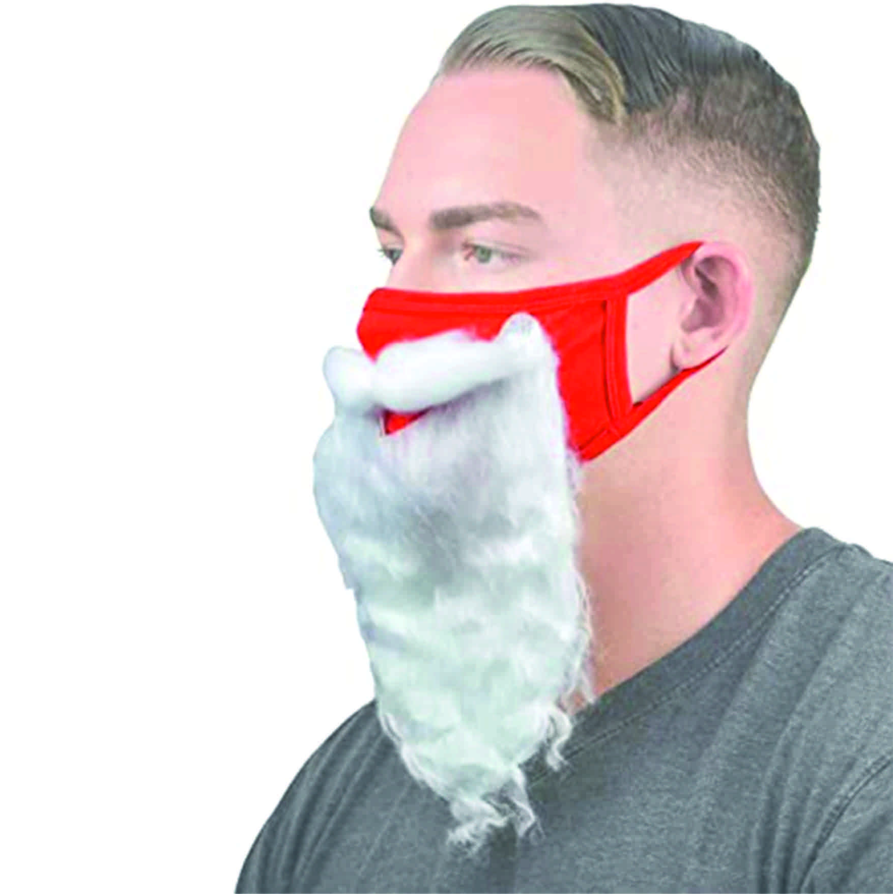 MMPGSB-01 Jólagríma með skeggi, filter og nefhlíf - Image 4