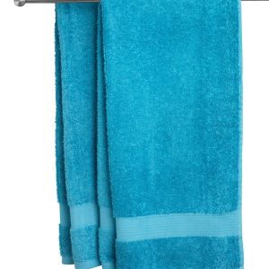 Merkt handklæði (50x100cm)