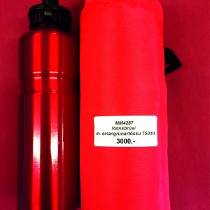 Vatnsbrúsi (ál) með einangrunartösku MM4287