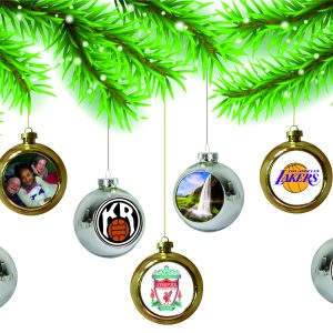 Jólakúlur, 3 stk. í pakka