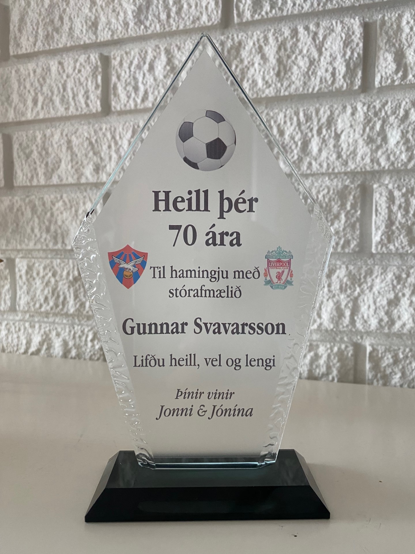 GL.050 Glerverðlaun 20cm, 22cm - Image 4