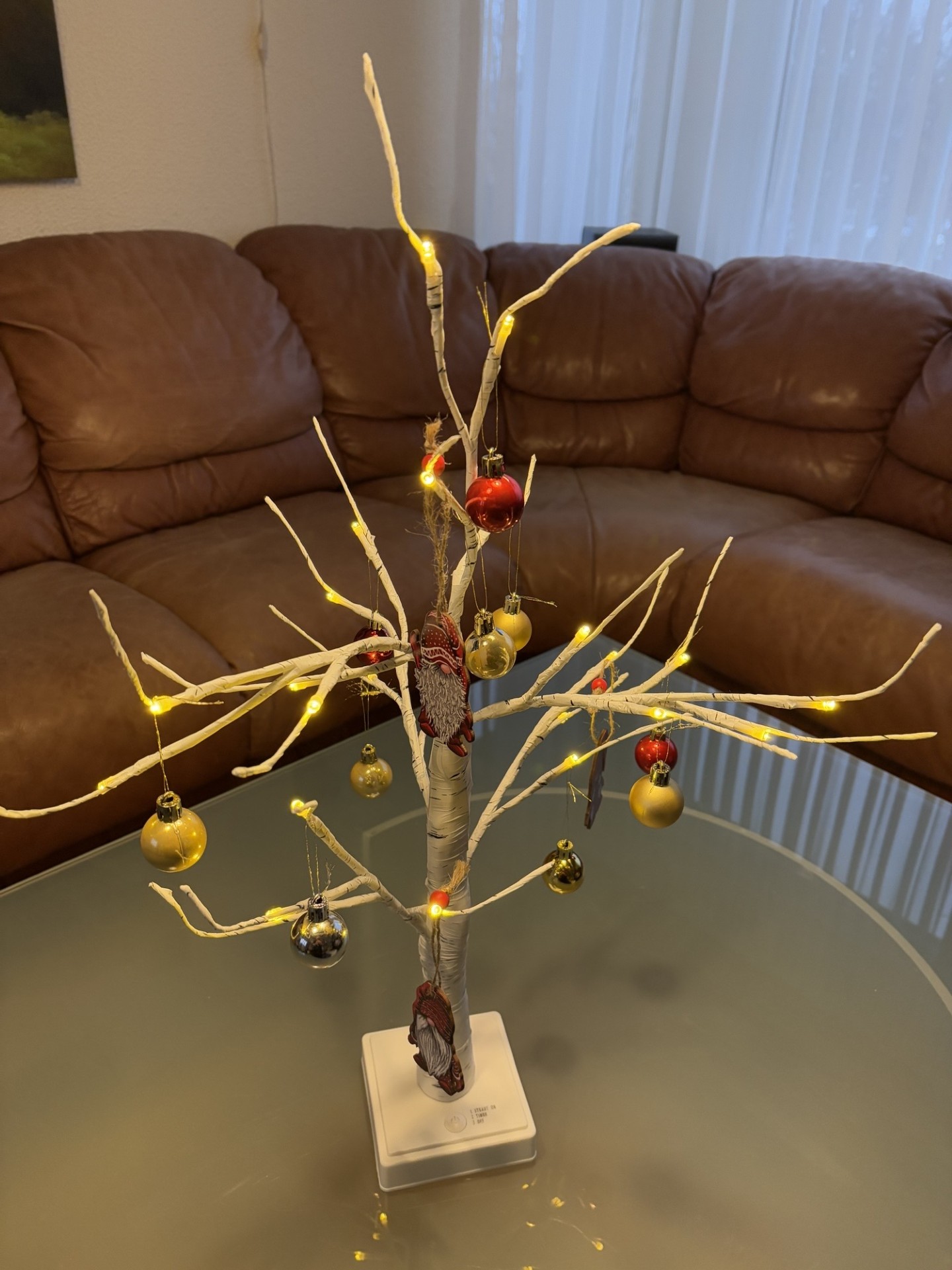 MM24112 Birkitré með ljósum 65cm hátt - Image 11